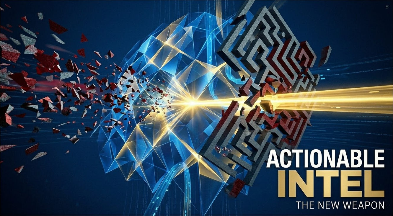 Diagram showing the Actionable Scam Intelligence model including campaign, infrastructure and monetisation signals